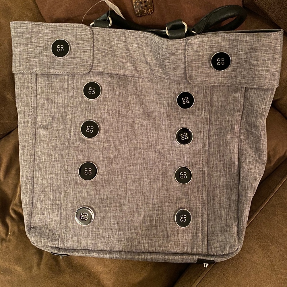 Peacoat tote.